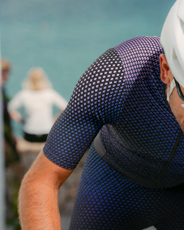 ROCKBROS Men's Neo-Pulse High-Performance Abstract Art Cycling Bibs