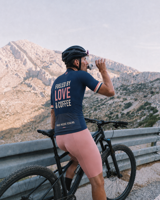 ROCKBROS Men's Girl Dad Rides Club Cycling Jersey