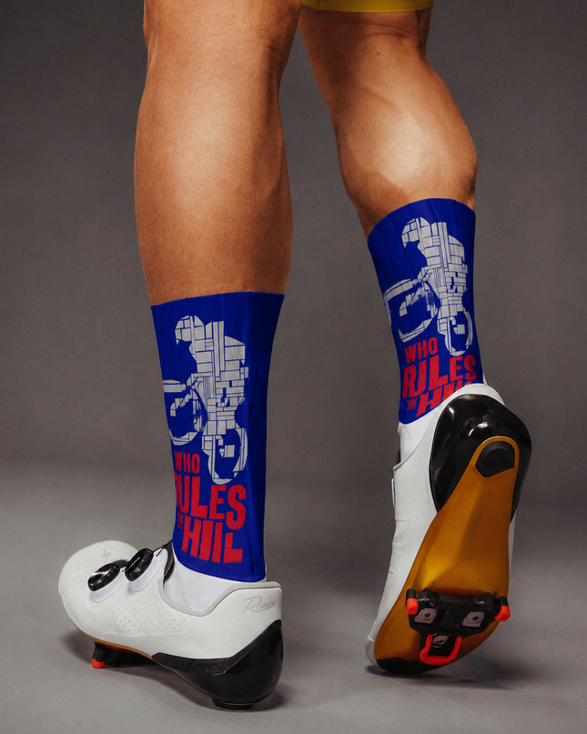 ROCKBROS Patriotic Bike Letter Print Performance Cycling Socks