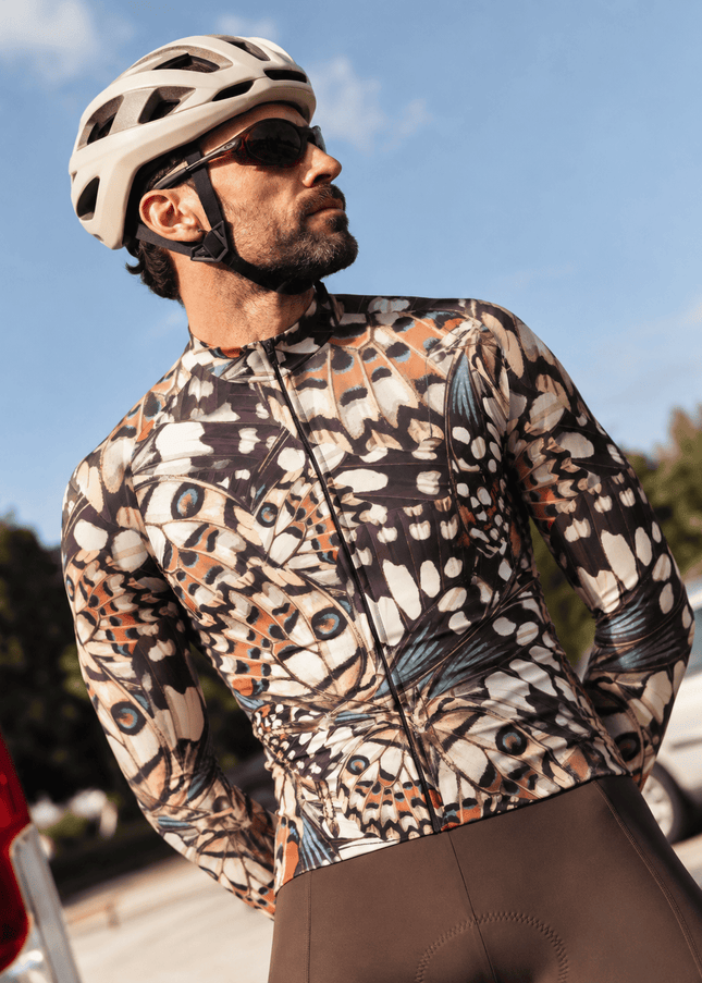 ROCKBROS "Monarch Wing" Butterfly Collage Pro Aero Cycling Jersey