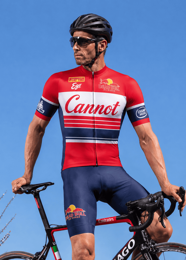 ROCKBROS Men's "Cannot" Satirical Parody Pro Aero Jersey