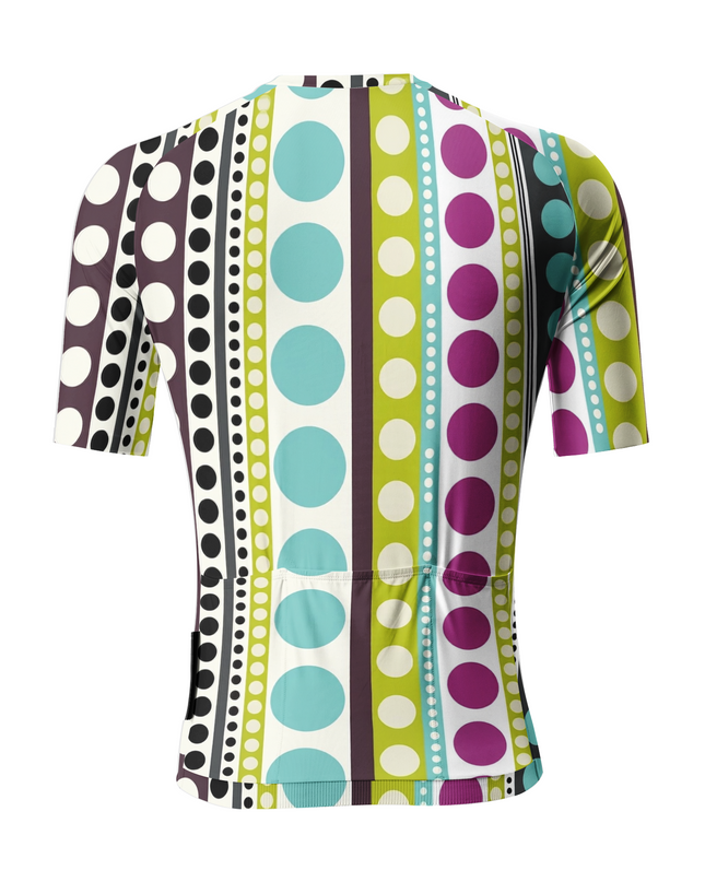 ROCKBROS Men's Rhythmic Stripe & Dot Pro Aero Set