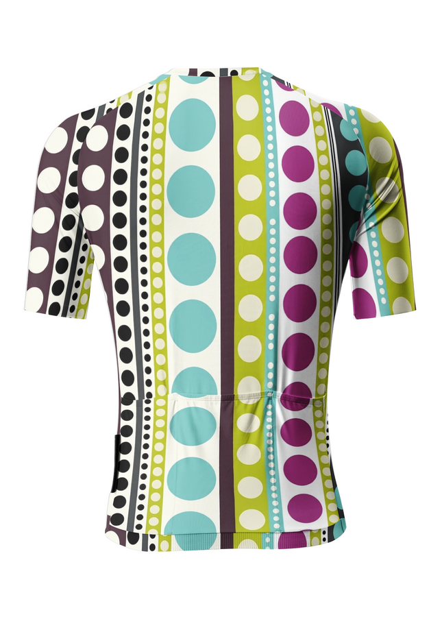 ROCKBROS Men's Rhythmic Stripe & Dot Pro Aero Set