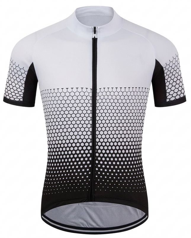 Men's Honeycomb Gradient Cycling Jersey