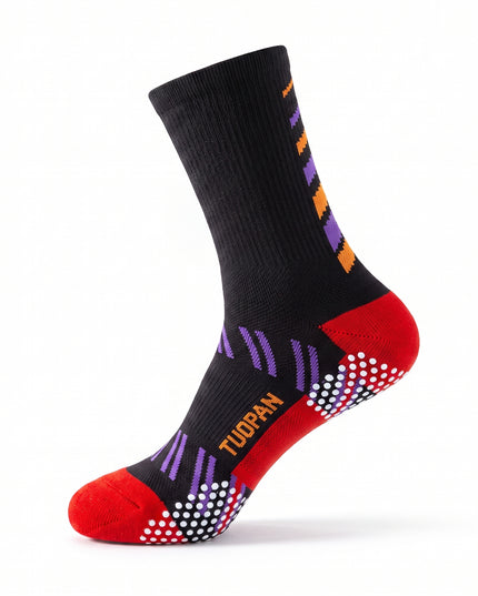 One Size Striped Pattern Cycling Socks