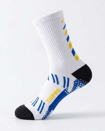 One Size Striped Pattern Cycling Socks