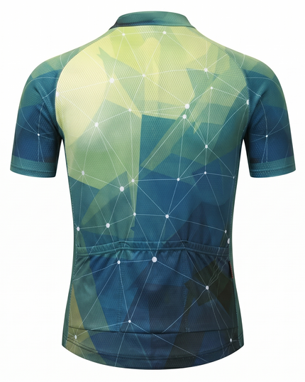 Men's Geometric Constellation Cycling Jersey