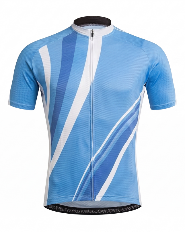 Men's Curved Stripe Cycling Jersey