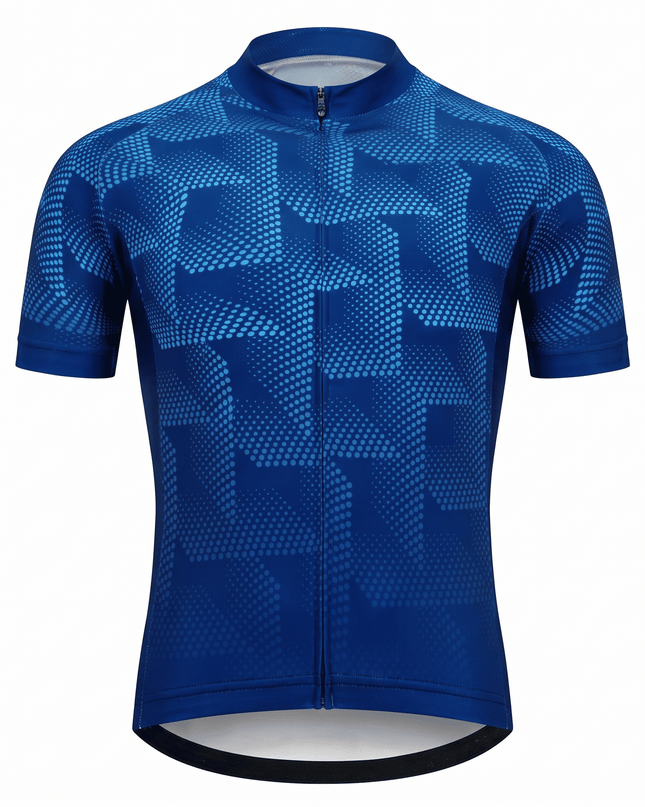 Women's Halftone Grid Cycling Jersey