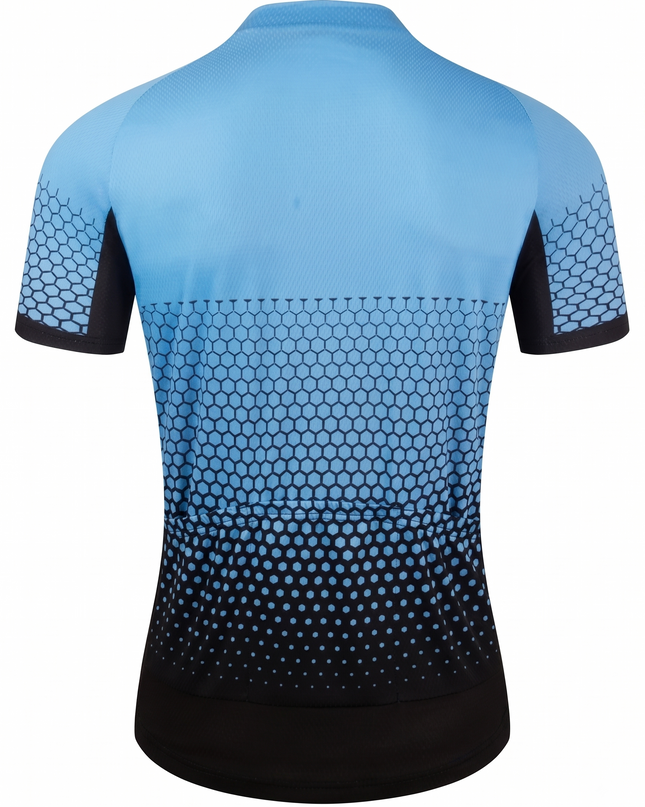 Men's Honeycomb Gradient Cycling Jersey