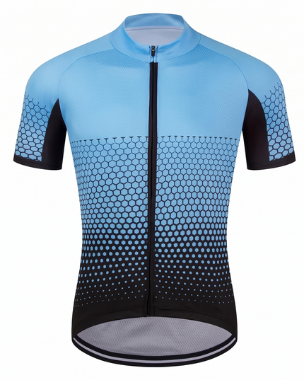 Men's Honeycomb Gradient Cycling Jersey