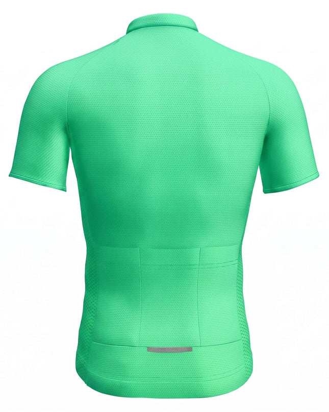 Men's Classic Solid Cycling Jersey