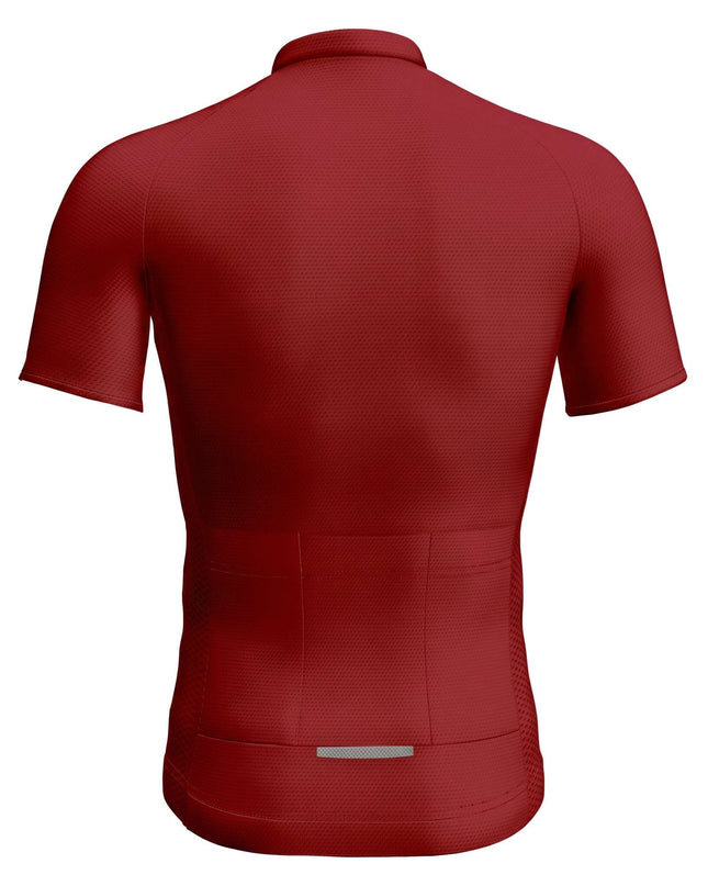 Men's Classic Solid Cycling Jersey