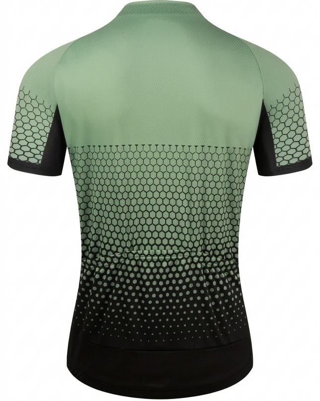 Men's Honeycomb Gradient Cycling Jersey