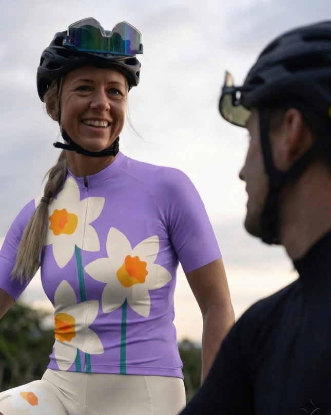 ROCKBROS Women's Daffodil Bloom Pro Aero Set