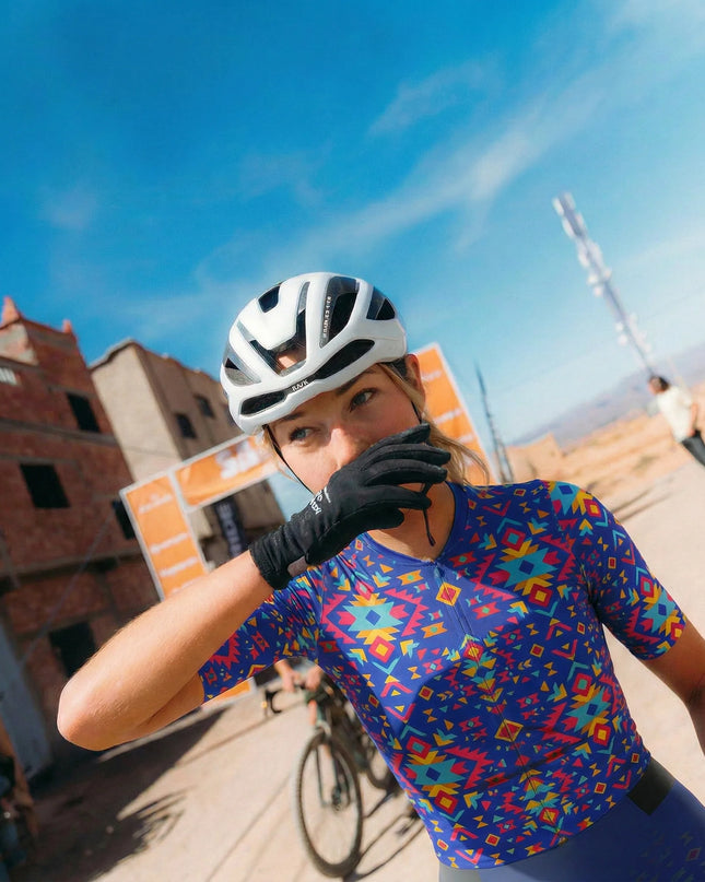 ROCKBROS Women's Southwest Geometric Tribal Pro Aero Jersey