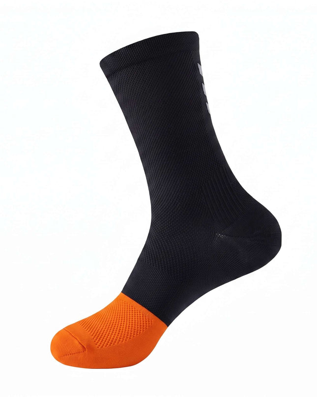 One Size Reflective Striped Cycling Socks