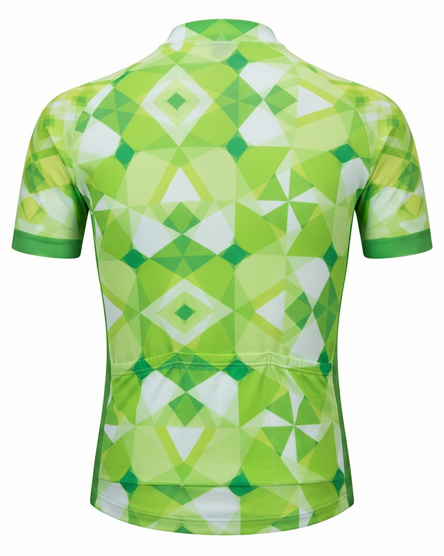 Men's Geometric Kaleidoscope Cycling Jersey