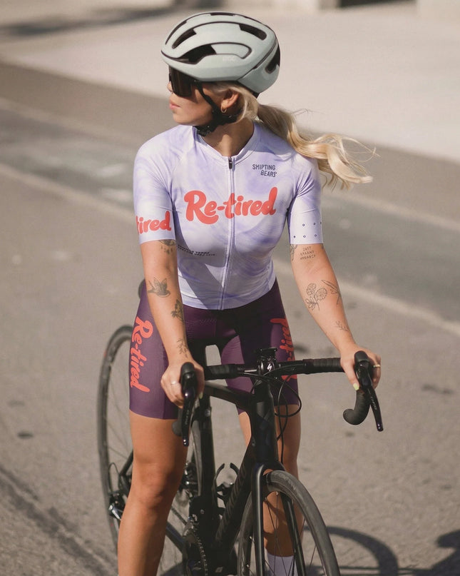 ROCKBROS 'Re-tired' Purple Ombre Aero Socks
