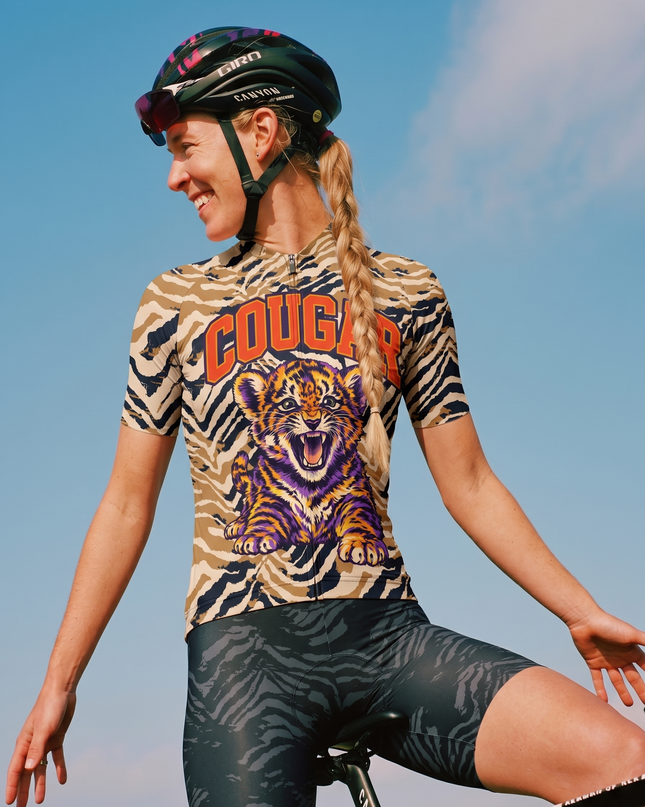ROCKBROS Women's "Dark Tiger" Stealth Graphic Cycling Shorts