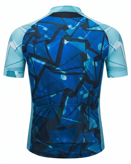 Men's Shattered Crystal Cycling Jersey