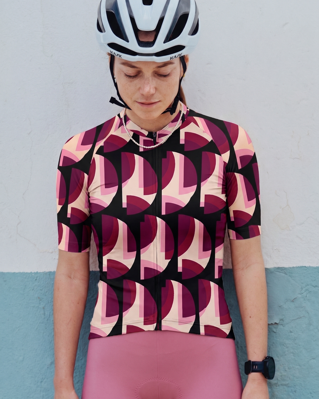 ROCKBROS Women's Retro Mod Rhythm Pro Aero Cycling Jersey