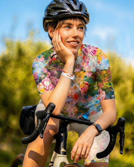 ROCKBROS Women's Impressionist Garden Aero Jersey