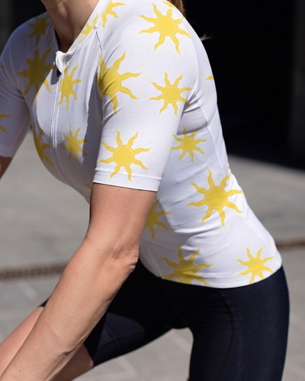 ROCKBROS Women's Sunny Disposition Pro Aero Cycling Jersey