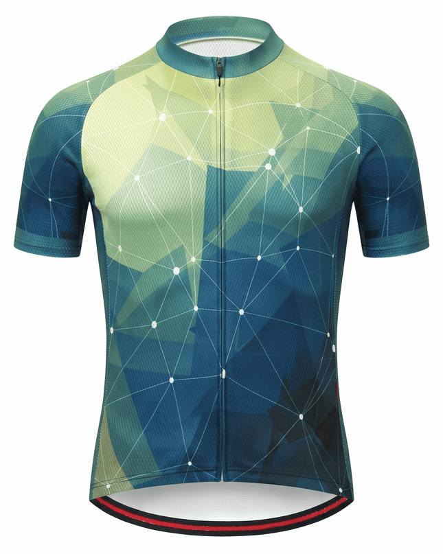 Women's Geometric Constellation Cycling Jersey