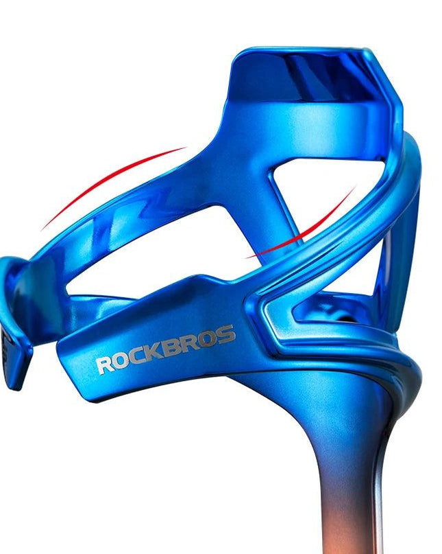ROCKBROS MTB Bike PC Bottle Cage Toughness Integrally Molded Electroplating Ductility Bottle Holder 3 Colors Bicycle Accessories
