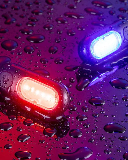 ROCKBROS Bicycle Rear Light 250 mAh USB Rechargeable Ultralight Cycling Light Warning Rainproof 5 Model Light Bike Accessories