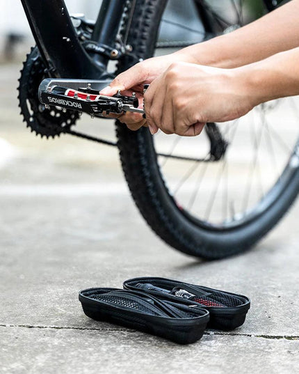 ROCKBROS Bike Tool Kits Multifuctional Tools Set Pump Tire Repair Kits Storage Bag Bicycle Mantainance Kits Cycling Accessories