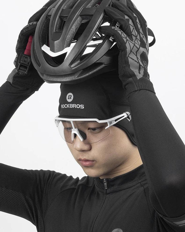ROCKBROS Cycling Cap Winter Caps Keep warm Cap Bandana Sports Ski Running Headband Windproof Bicycle Cap Men Riding Head Cap