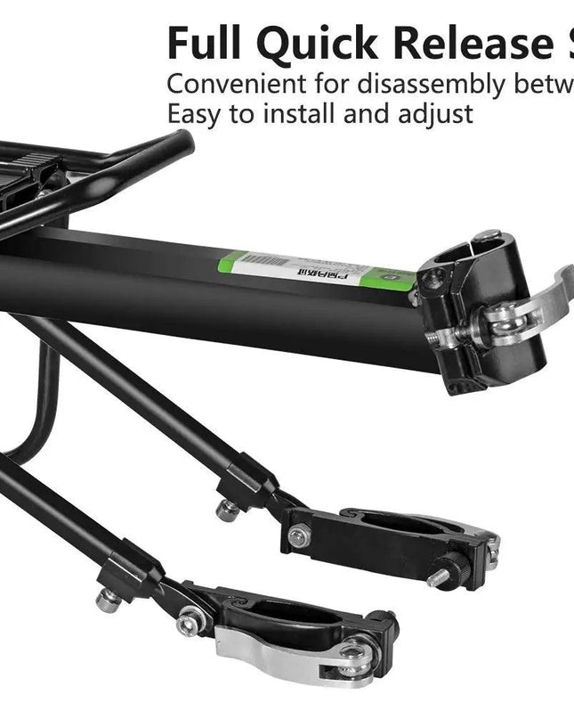 ROCKBROS Bicycle Rack MTB Road Bike Shelf Aluminum Alloy Bike Rack Quick Release Manned Rear Tailstock Bicycle Accessories