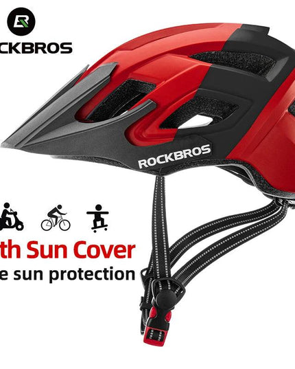 ROCKBROS Electric Bicycle Helmet Men Women Breathable Shockproof MTB Road Bike Safety Helmet Cycling Aero Helmet Bike Equipment