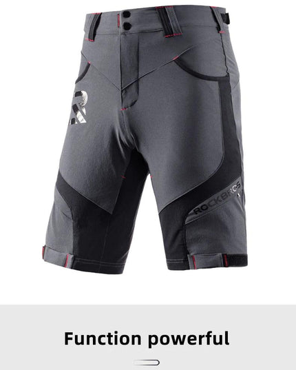 ROCKBROS 4D Women's Men's Shorts 2 In 1 With Separable Underwear Shorts Bike Shorts Climbing Running Bicycle Pants Cycling Trous