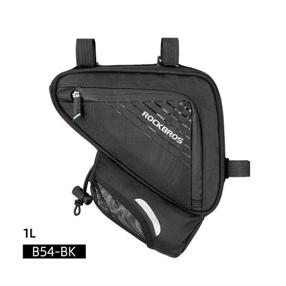 ROCKBROS Bike Bicycle Front Frame Triangle Bag Ultra-light Tube Small Packet Repair Tool Pouch Cycling Outdoor Sports Accessory