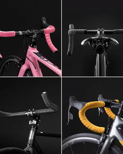 ROCKBROS Cycling Handle Belt Bike Bicycle Cork Sport Handlebar Bandage Wrap Bent Bar EVA Tape+2 Bar Plug Bicycle Accessories