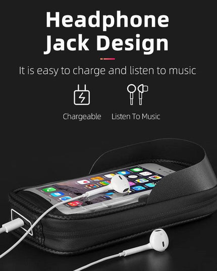 ROCKBROS Bicycle Bag Rainproof Touch Screen Phone Top Tube Bag MTB Road Bike Frame Front Saddle Bag & Pannier Bike Accessories