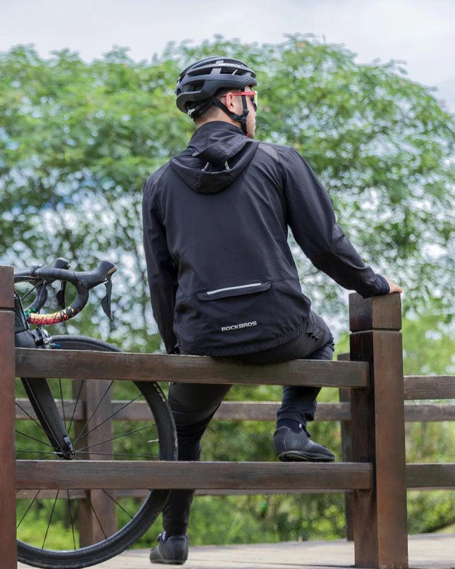 ROCKBROS Men's Cycling Clothing Sets Spring Autumn Breathable Cycling Jacket Comfortable Thin Unisex Outdoor Sport Suit EUR Size
