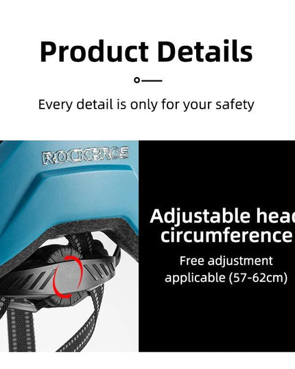 ROCKBROS Electric Bicycle Helmet Men Women Breathable Shockproof MTB Road Bike Safety Helmet Cycling Aero Helmet Bike Equipment