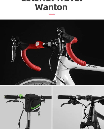 ROCKBROS Electric Cycling Bell 90 dB Horn Rainproof MTB Bicycle Handlebar Silica Gel Shell Ring Bike Bell Bicycle Accessories