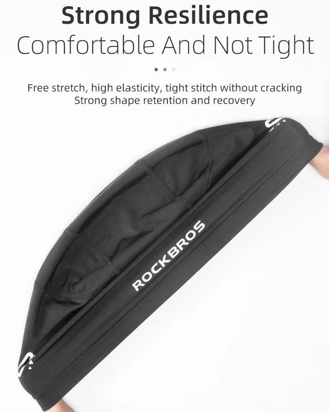 ROCKBROS Cycling Women Men's Cap Balaklava With Glasses Holes Anti-uv High Elasticity Breathable Reflective Bandana Cycling Hat