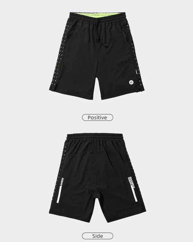 ROCKBROS Running Shorts Unisex Clothing Exercise Gym Shorts Spandex Jogging Fitness Breathable Cycling Outdoor Sports Asian Size