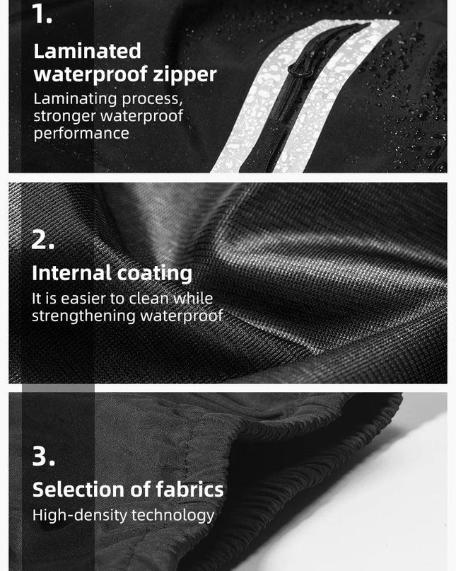 ROCKBROS Cycling Pants Waterproof Men Women Breathable Trousers Bike Pants Anti-sweat Clothings Elastic Sport Fitness Bike Pants
