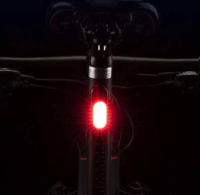 ROCKBROS Bicycle Rear Light 250 mAh USB Rechargeable Ultralight Cycling Light Warning Rainproof 5 Model Light Bike Accessories