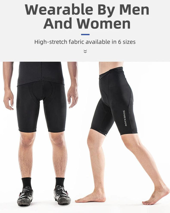 ROCKBROS 3D Summer MTB Bike Shorts Men Women Breathable Sponge Shock Absorption Cycling Shorts Moisture Wicking Sport Pants 2020