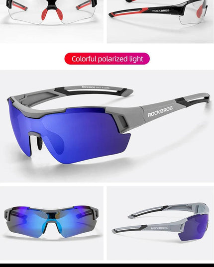ROCKBROS Cycling Men's Glasses Polarized Cycling Glasses Sports MTB Bike Glasses Women Outdoor Sunglasses Cycling Eyewear Goggle