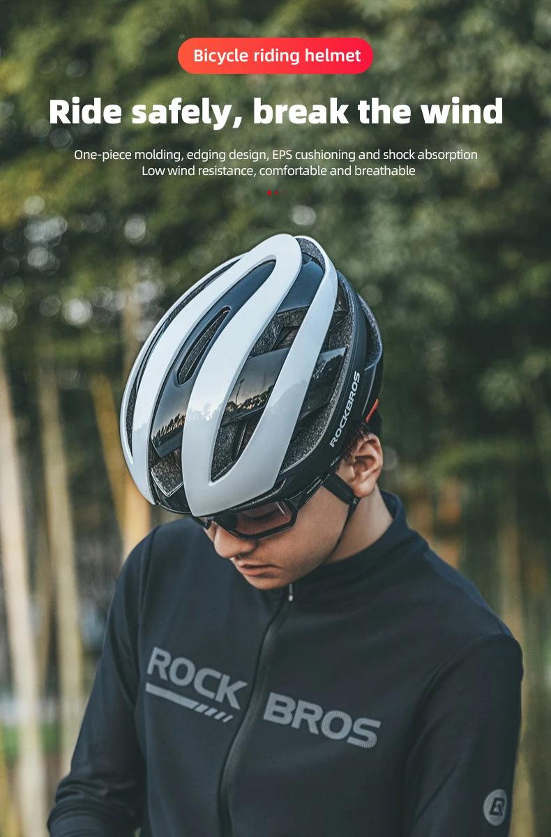 ROCKBROS Bicycle Helmet Cycling Ultralight Road Bike Helmet MTB Scooter Helmet Caps Motorcycle Helmet Casco Ciclismo