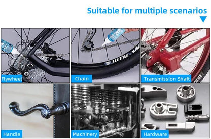 ROCKBROS Bicycle Lubricating Oil Antirust Mountain Bicycle Bearing Gear Dustproof Corrosion Resistance Bike Chain Oil Portable